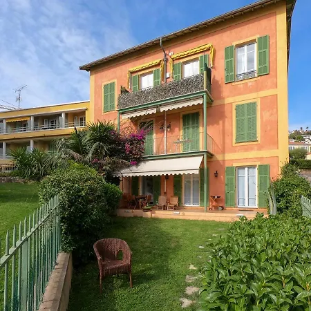 Le Marie Jeanne 6 Pers Giardino Wifi Vista Mare Apartament Villefranche-sur-Mer